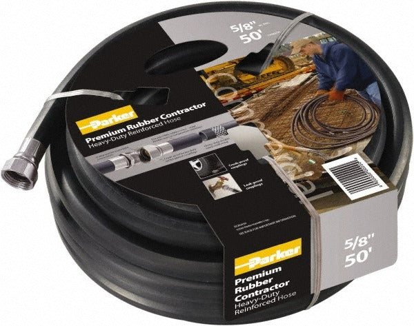PARKER Parker PR3450 Rubber Water Hose 50 Ft 3/4 Ght 125 Psi