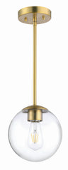 MINKA LAVERY Minka Lavery 2790-695 Auresa convertible pendant to semi-flush 60 total watts 1-light