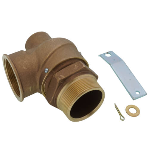 APOLLO VALVES Apollo Valves 12-205-08 Steam Pressure Relief Valve 2 in MNPT x FNPT 15 PSI 2500 LBS/HR