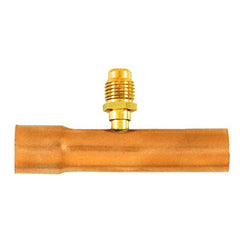 C&D VALVE CDV-CD8428 Copper Tee Fitting 5/8 in Od Male Flare Access