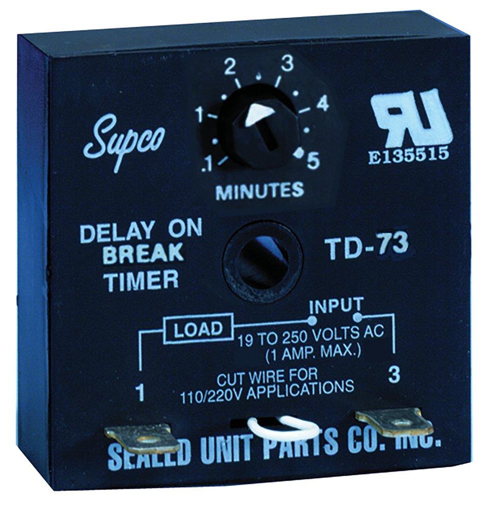 SUPCO TD73 TIME DELAY RELAYS