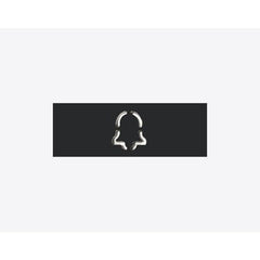 DOORBIRD Doorbird 423874312 Intercom Doorbell Button Black