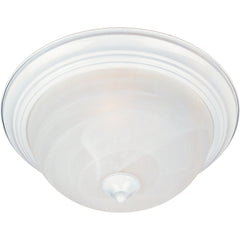 MAXIM LIGHTING Maxim Lighting 5842MRWT Essentials 3-Light Flush Mount 180W (16 Inch)