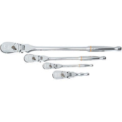 GEARWRENCH Gearwrench 81230T Ratchet Set 1/4 3/8 1/2 in Drive 4 Pc