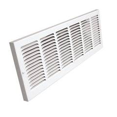 SHOEMAKER Shoemaker 1150-20X8 Stamped Face Baseboard Return Air Grille 20 inchesx8 inches