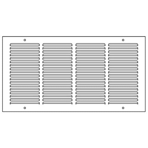 SHOEMAKER Shoemaker 1150-20X8 Stamped Face Baseboard Return Air Grille 20 inchesx8 inches