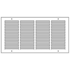 SHOEMAKER Shoemaker 1150-20X8 Stamped Face Baseboard Return Air Grille 20 inchesx8 inches