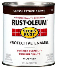 RUST-OLEUM Rust-oleum 7775-730 Gloss Enamel Coating Leather Brown