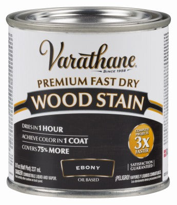 RUST-OLEUM Rust-oleum 269400 Varathane Fast Dry Wood Stain Ebony 1/2 Pt