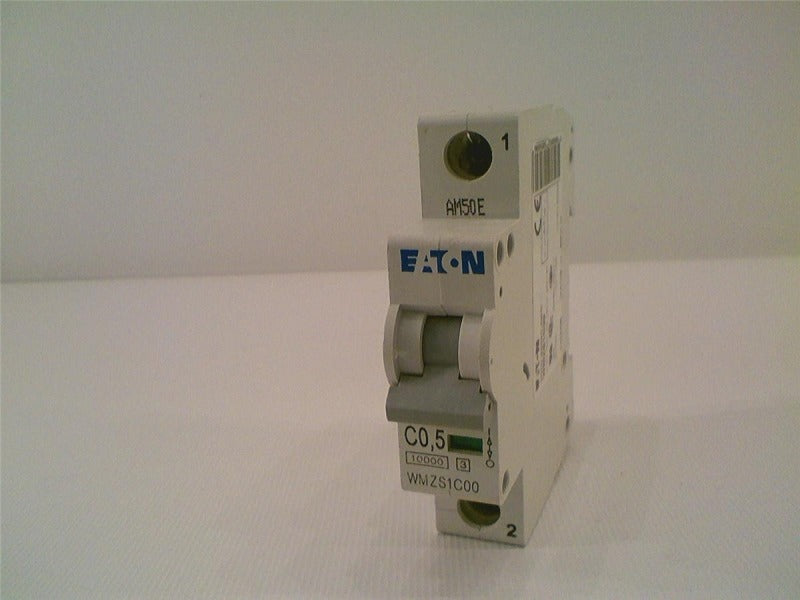 EATON Eaton WMZS1C00 UL 1077 WMZS Din Rail Supplementary Protector 0.5 A (1 Pack) FAZ-C0P5-1-SP