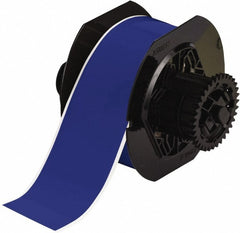 BRADY Brady 141992 Vinyl Label Maker Label Blue 100 in