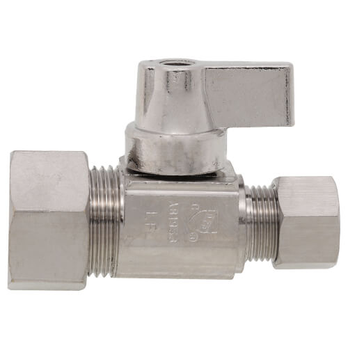 SIOUX CHIEF Sioux Chief 129-G2C1C Compression Lever Straight Supply Stop Valve 5/8 inch x 3/8 inch