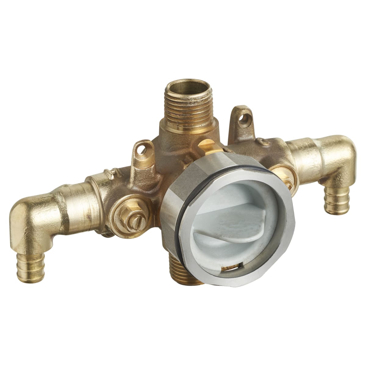 AMERICAN STANDARD American Standard RU107ESS Flash Shower Rough-In Valve With PEX Inlet Elbows/Universal Outlets With Screwdriver Stops for Crimp Ring System