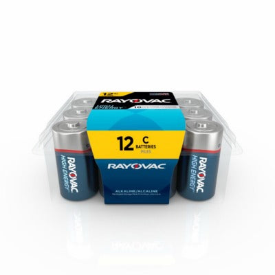 RAYOVAC Rayovac 814-12PPK C Alkaline Battery 12 Pack