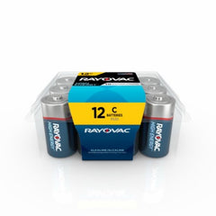 RAYOVAC Rayovac 814-12PPK C Alkaline Battery 12 Pack