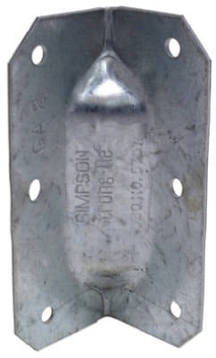 SIMPSON STRONG-TIE Simpson Strong Tie GA2 Gusset Angle 18 Gauge Galvanized Steel