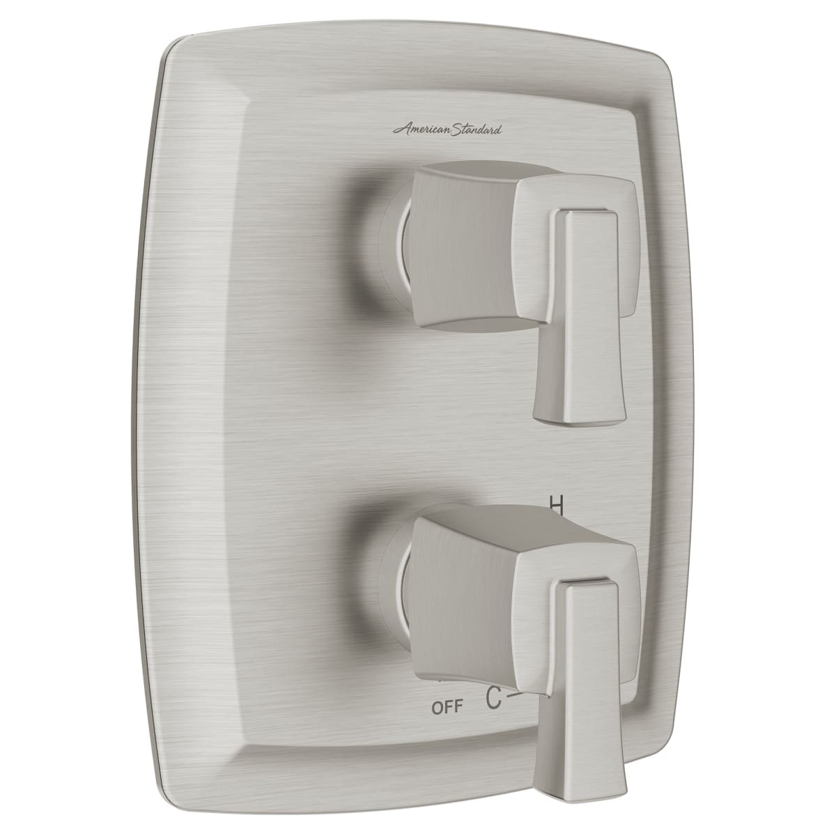 AMERICAN STANDARD American Standard TU353740.295 Townsend 2-Handle Integrated Shower Diverter Trim Only in Brushed Nickel