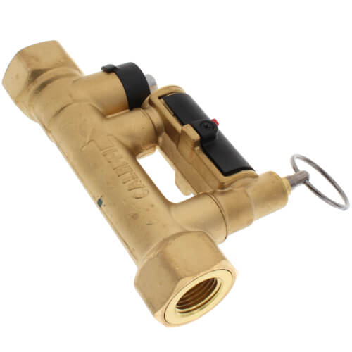 CALEFFI Caleffi 132432A Manual Balancing Valve with Flowmeter 1/2 NPT 1/2 to 1.75 GPM