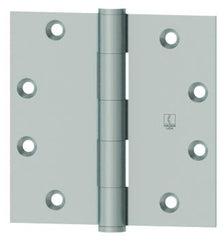HAGER Hager Hinge 1191432D Full Mortise Hinge 4x4 Satin Stainless