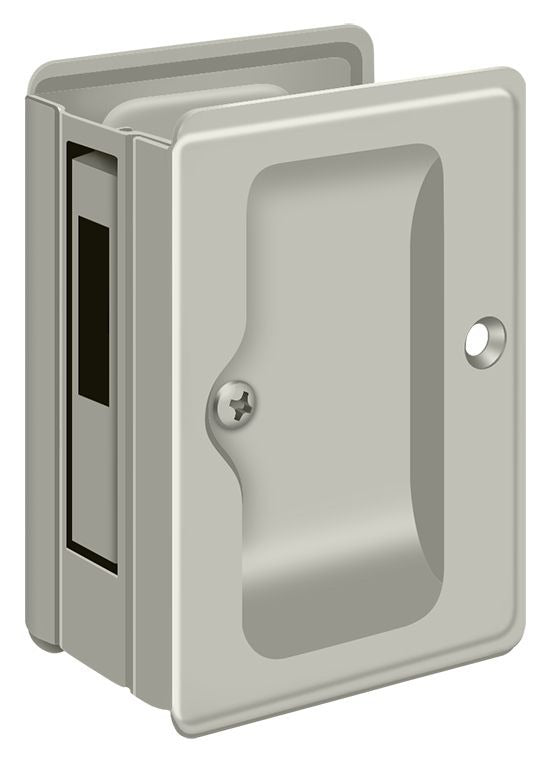 DELTANA Deltana SDAR325U15 Pocket Lock Sliding Door Receiver Satin Nickel
