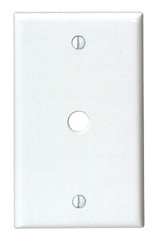 LEVITON Leviton Mfg Co 001-88013-000 White Phone Cable Wall Plate
