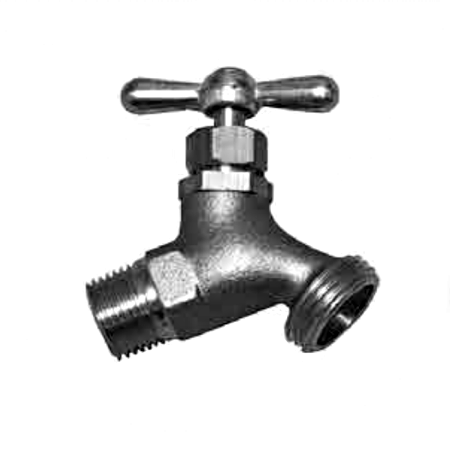 WATTS Watts 0123487 LFSC-3 Sillcock Faucet 3/4 Inch (Solder Inlet x 3/4 Inch Hose Connection)