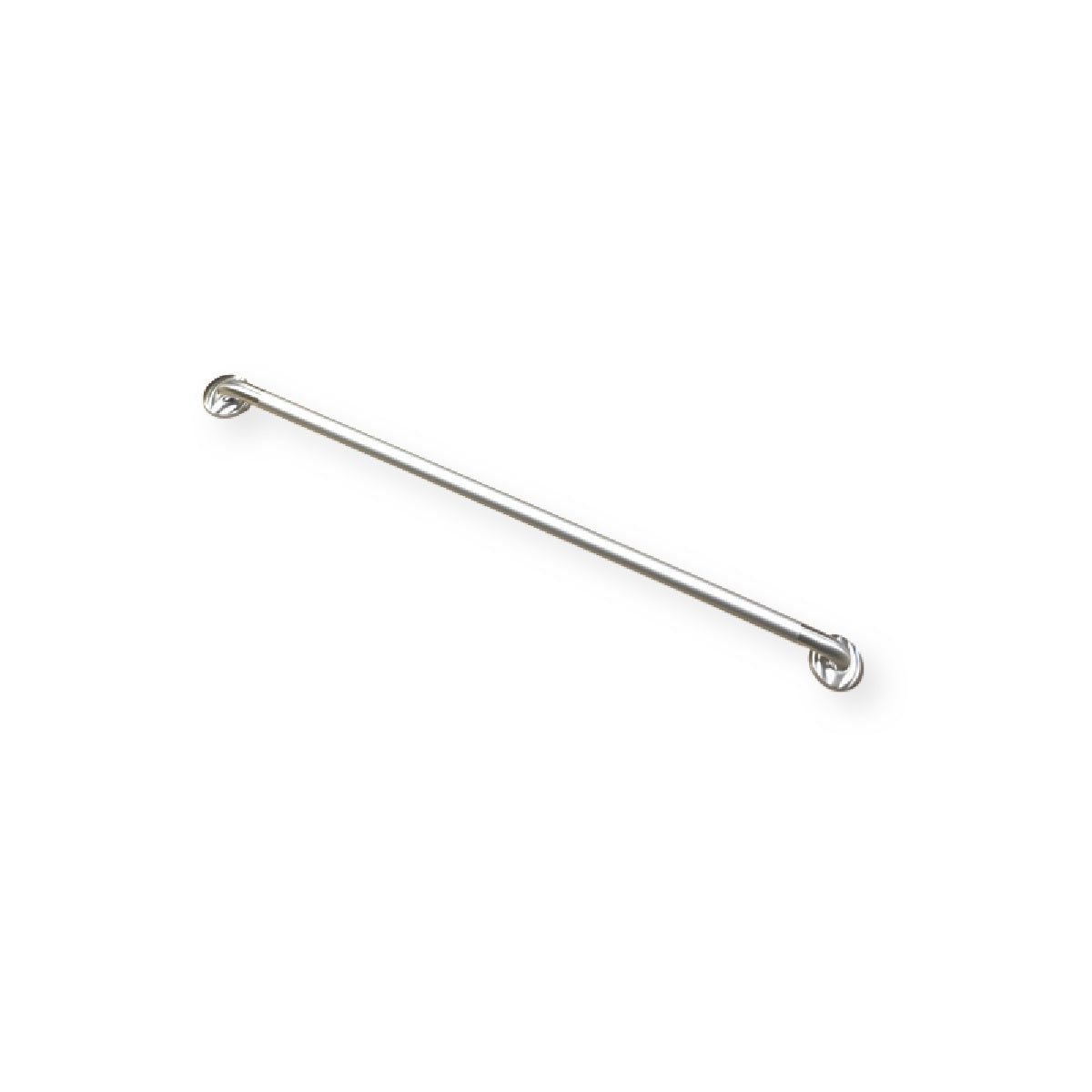 WAL-RICH Wal-Rich 1370012 1 1/4 inches x 48 inches Stainless Steel Peened Finish Grab Bar