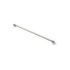 WAL-RICH Wal-Rich 1370012 1 1/4 inches x 48 inches Stainless Steel Peened Finish Grab Bar