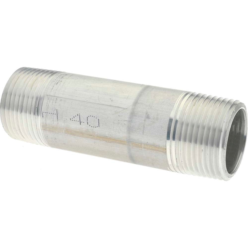 MERIT BRASS Merit Brass 8016-400 Aluminum Pipe Nipple 1x4 in Sch 40