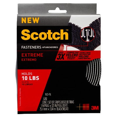 3M 3M Company RF6761 Reclosable Fastener Strip Black