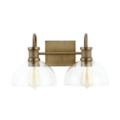 CAPITAL Capital 139123AD-497 Cassidy 2-light Vanity 100-watt 17.5 feet'