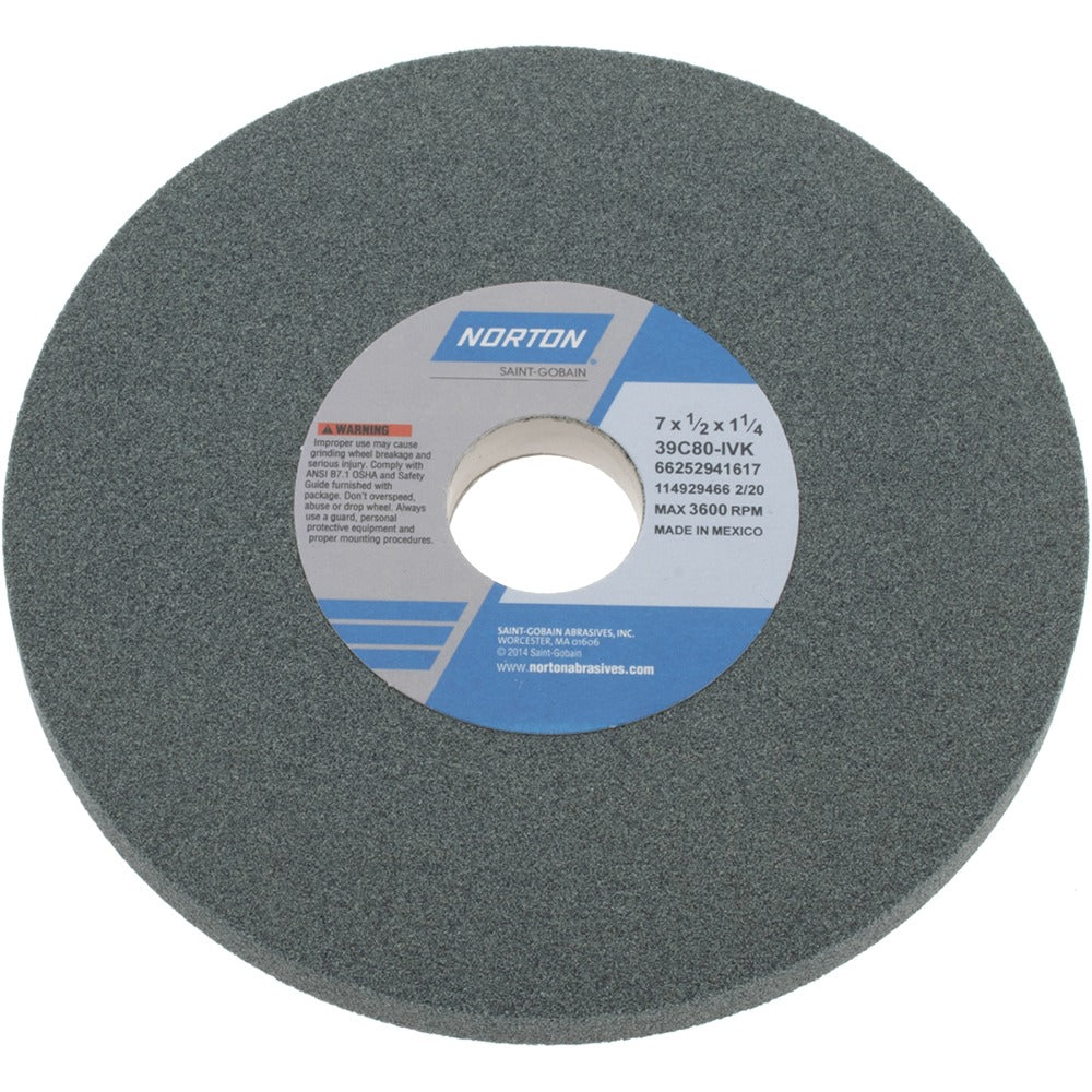 NORTON Norton 66252941617 Surface Grinding Wheel 80 Grit 7in