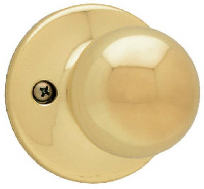 KWIKSET Kwikset 488P 3 Cp Polo Dummy Knob Polished Brass 4 Pack