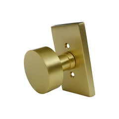 EMTEK Emtek 5112ROUUS4 Round Knob Passage Set Satin Brass
