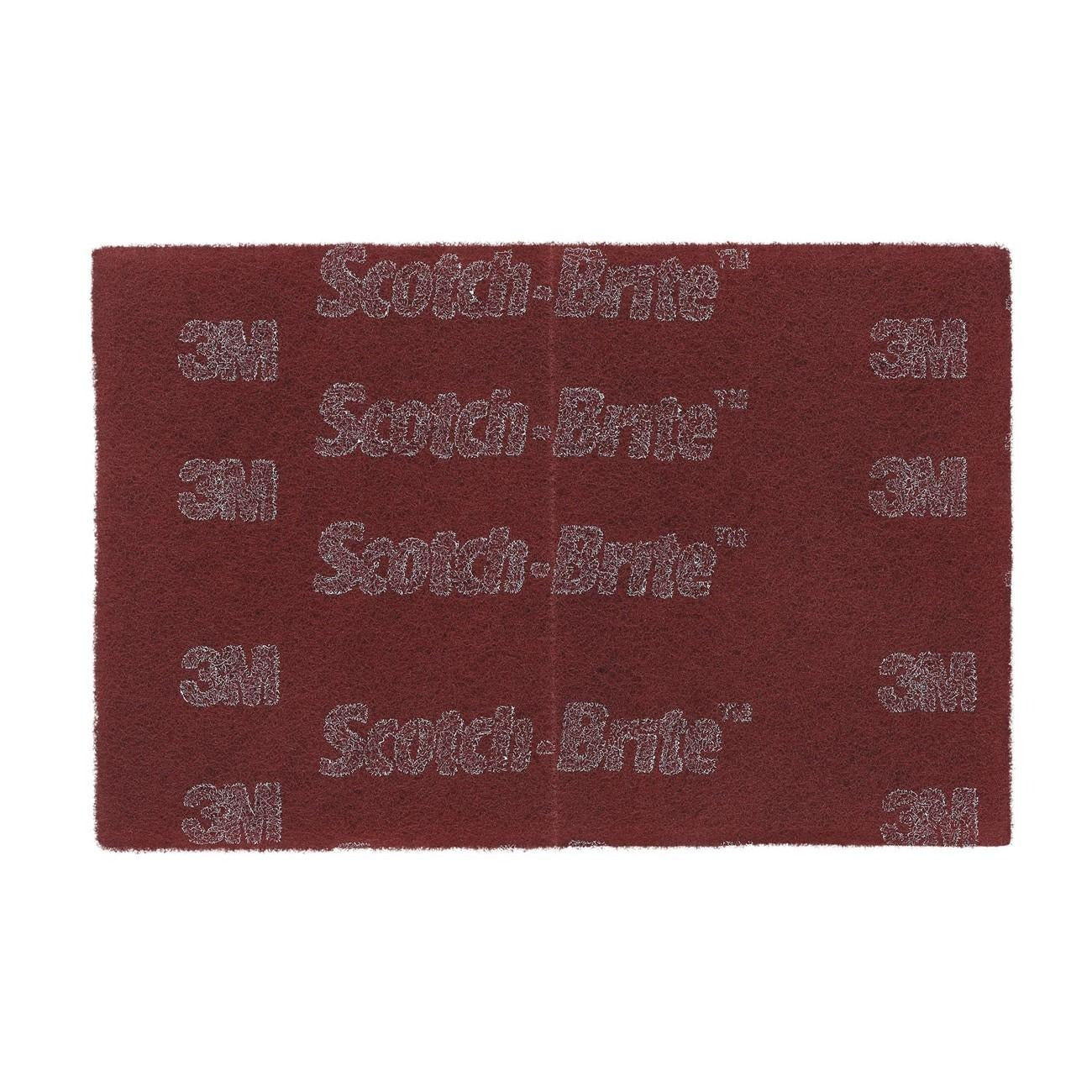 3M 3M 7100023339 Scotch-Brite 7447 Pro Hand Pad Very Fine Aluminum Oxide (6 in x 9 in, 20 per carton, 3 cartons per case) 3MA048011-64926