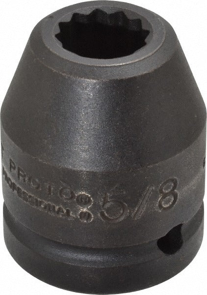 PROTO Proto J07510T Impact Socket 3/4 in Drive 5/8 in 12-pt