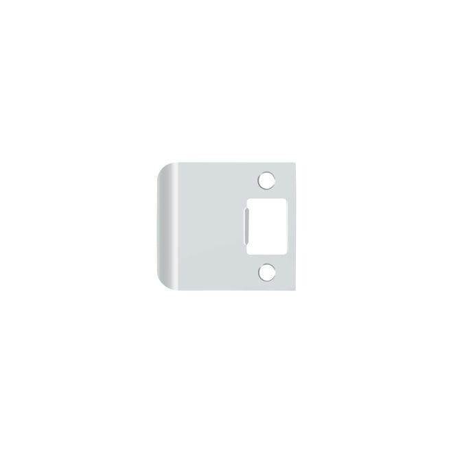 DELTANA Deltana SPE250U26 Extended Lip Strike Plate Bright Chrome