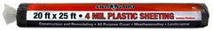 BERRY PLASTICS Berry Plastics Corp 1141019 Black Plastic Sheeting 4 Mil