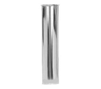 DEARBORN Dearborn Brass 799-1 Flanged Strainer Tailpiece 1-1/2 x 4 inches Chrome Plated
