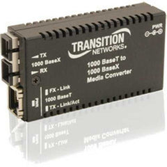 LANTRONIX Transition Networks M/GE-T-LX-01-NA Gigabit Media Converter