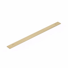 SCHAUB Schaub 5112B-SSB Backplate Cabinet Pull 12in Satin Brass