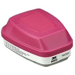3M 7000126165 Acid Gas Cartridge For 6000 And 7000 Series Air Purifying Respirator With P100 Filter