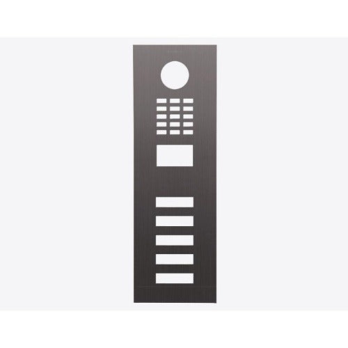DOORBIRD Doorbird 423871519 Intercom Faceplate D2105V Brushed Titanium