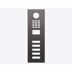 DOORBIRD Doorbird 423871519 Intercom Faceplate D2105V Brushed Titanium