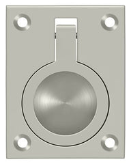 DELTANA Deltana FRP25U15 Flush Ring Pull Satin Nickel