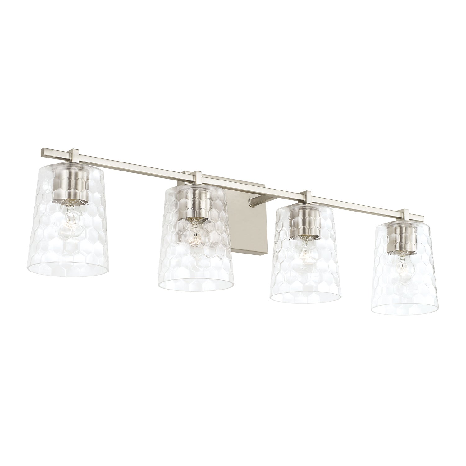 CAPITAL LIGHTING Capital Lighting Cap 143541BN-517 4 Light Vanity Brushed Nickel