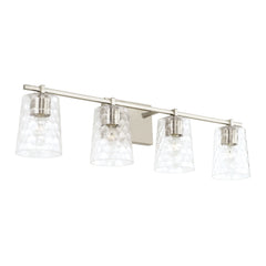 CAPITAL LIGHTING Capital Lighting Cap 143541BN-517 4 Light Vanity Brushed Nickel