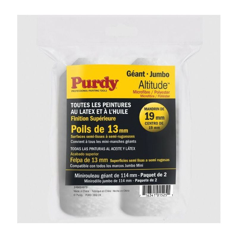 PURDY Purdy 14G624072 Altitude Jumbo Mini Roller Cover 4-1/2 in x 3/8 in