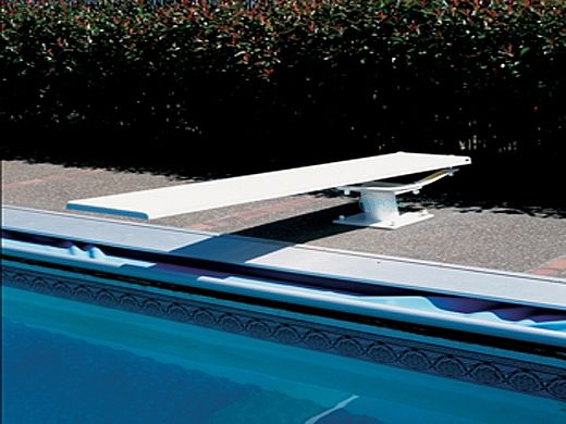 SR SMITH S.R.Smith 68-210-59624 Cantilever Jump Stand and Frontier III Board Complete | 6' Gray Granite with Clear Tread