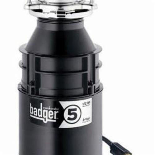 INSINKERATOR Insinkerator 76037A Badger 5 Garbage Disposal 1/2 Hp